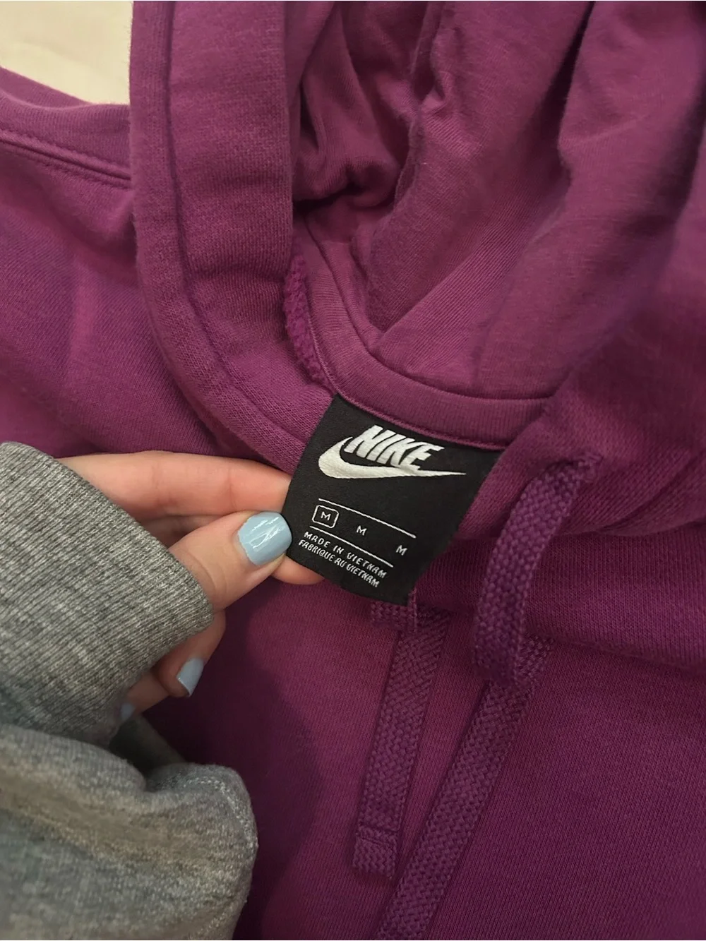Nike Dark Purple Sweatshirt Size Medium